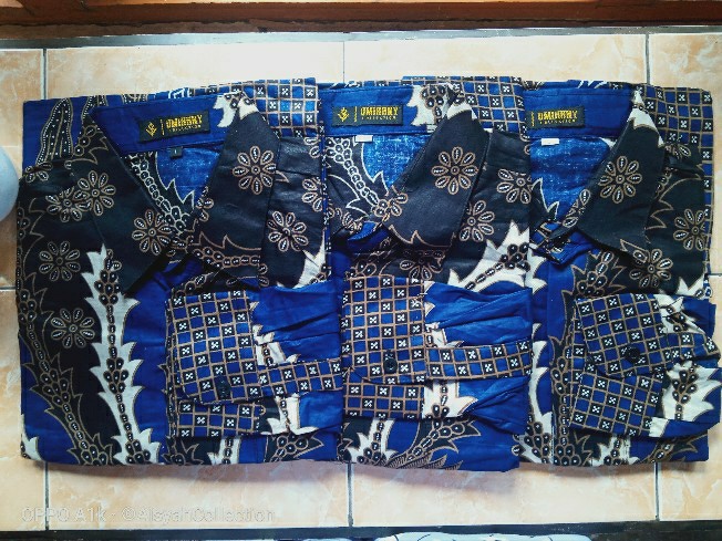 Batik Kemeja Lengen Panjang Size M L Xl Xxl