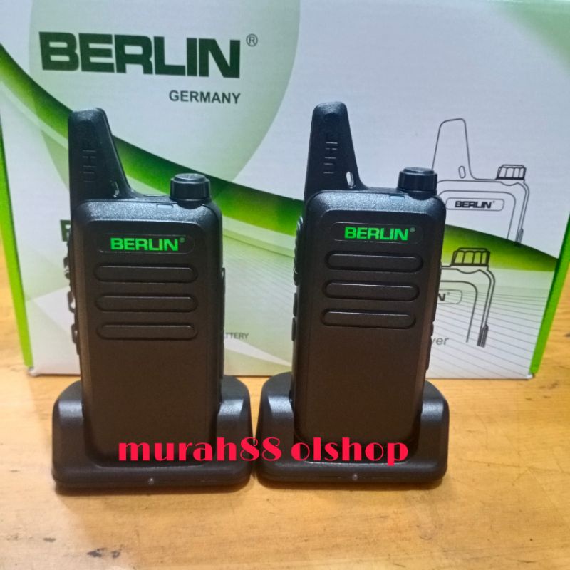 HT/HANDY TALKY WALKY TALKY BERLIN BL 238 /BL 238 DOCKING ORIGINAL SEPASANG