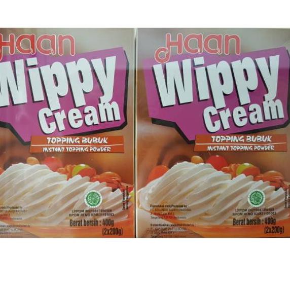 

[TERMURAH SESHOPEE!] Wippy Cream 400gr haan