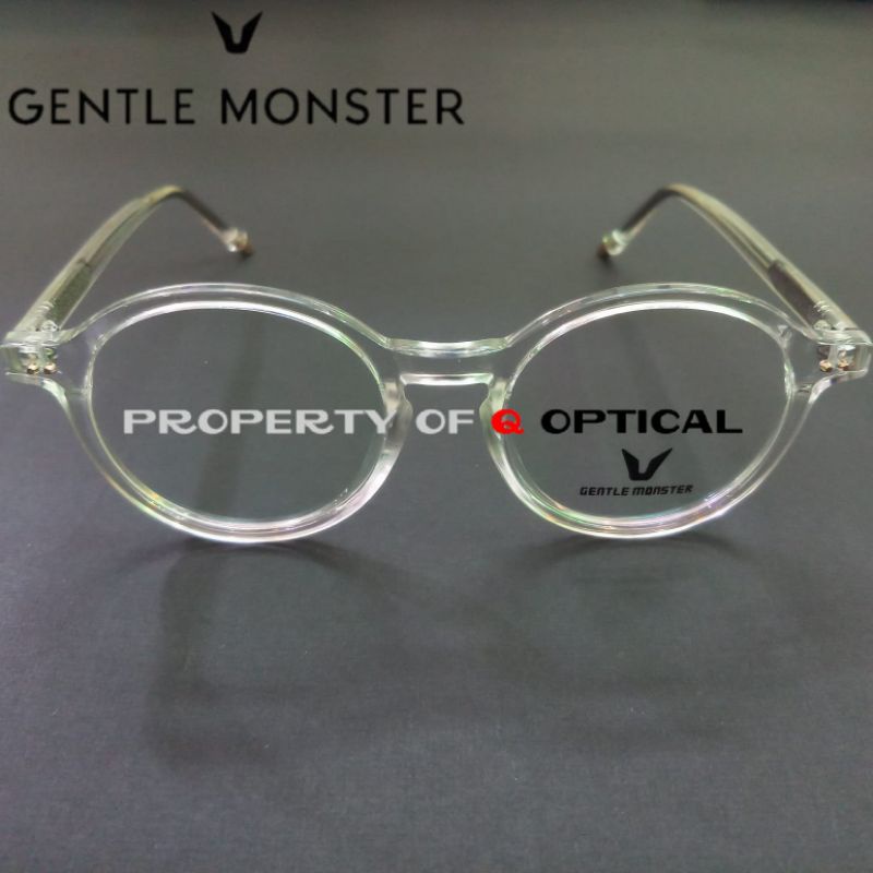 Kacamata Frame Pria Dan Wanita Gentle Monster G2815-C5 Tranparant Model Round