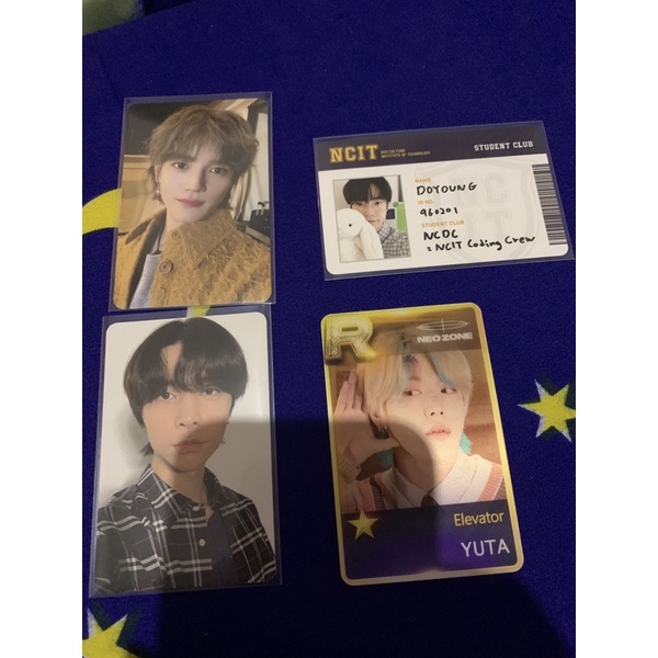 PHOTOCARD TAEYONG DEPARTURE JOHNNY PHOTOPACK NCIT DOYOUNG STICKER PHOTOPACK YUTA LENTI FANMADE