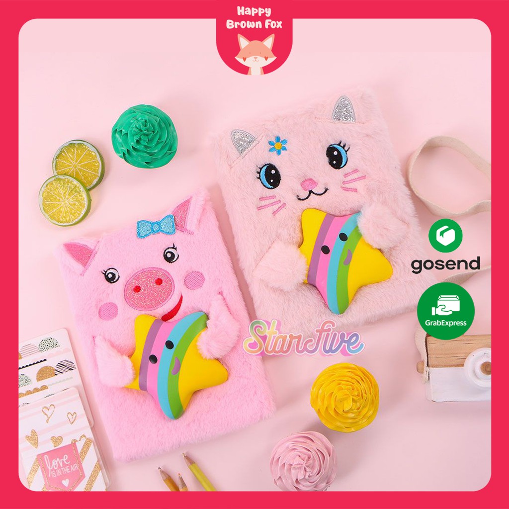BUKU SQUISHY STARFIVE CAT PIGGY