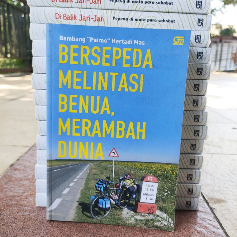OBRAL MURAH BUKU PENGEMBANGAN DIRI / INSPIRASI / INSPIRATIF / MOTIVASI BISNIS / DI BALIK JARI-JARI / ORIGINAL 2a 9d-Melintas benua