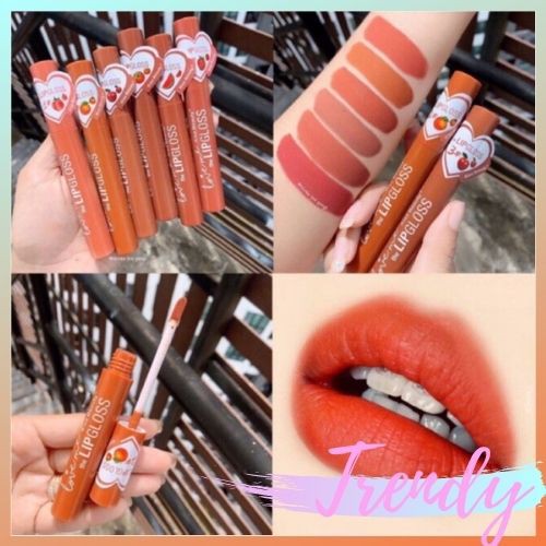 [Lusinan] Kiss Beauty Love Me Unicorn/Fruit Lipgloss (BEST SELLER EDITION)