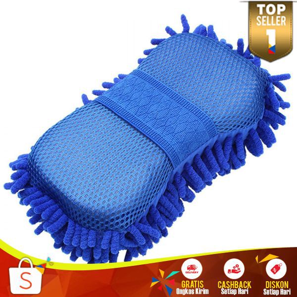 Lap Microfiber Pembersih Kaca Mobil Mikrofiber Car Sarung Tangan Handuk Mobil Anti Debu Multifungsi