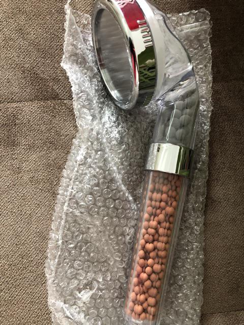 Spa Shower Head Kepala Shower Filter Aerator Pancuran Mandi Batu Ion