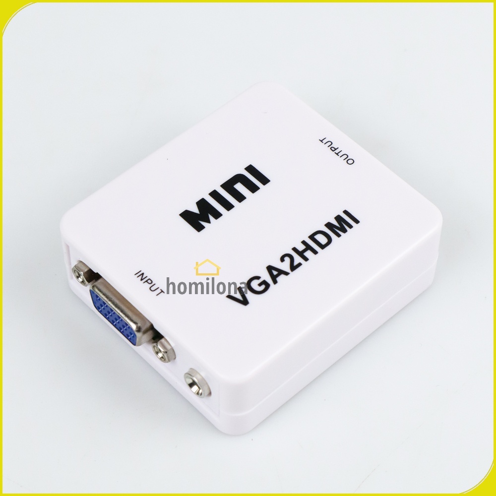 Konverter VGA ke HDMI - Taffware Saintholly ST-218 White