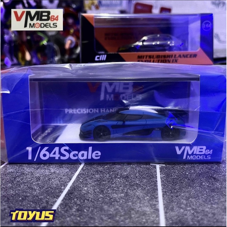 VMB64 Models - KOENIGSEGG ONE 1 MATTE BLUE