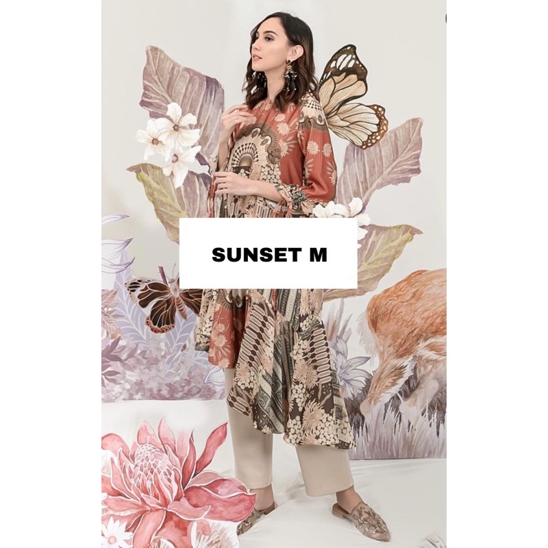 tunic by wearing klamby|| ALLEGRA TUNIC SUNSET M