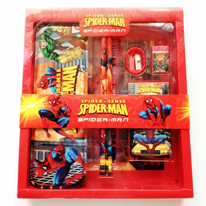 

Promo Paket Alat Tulis Study Set Karakter Spiderman Promo
