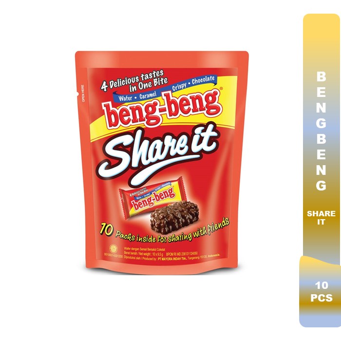 

BENG BENG SHARE IT 9.5g | 1 POUCH ISI 10