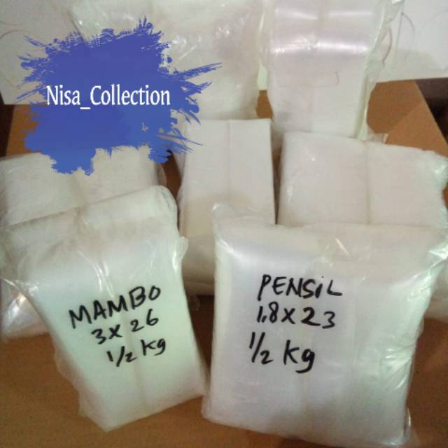 

PLASTIK MAMBO DAN PLASTIK PENSIL 500 GRM