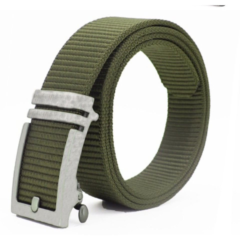 Ikat pinggang pria tactical nylon metal buckle / Sabuk tactical kepala besi - MC-SA-12