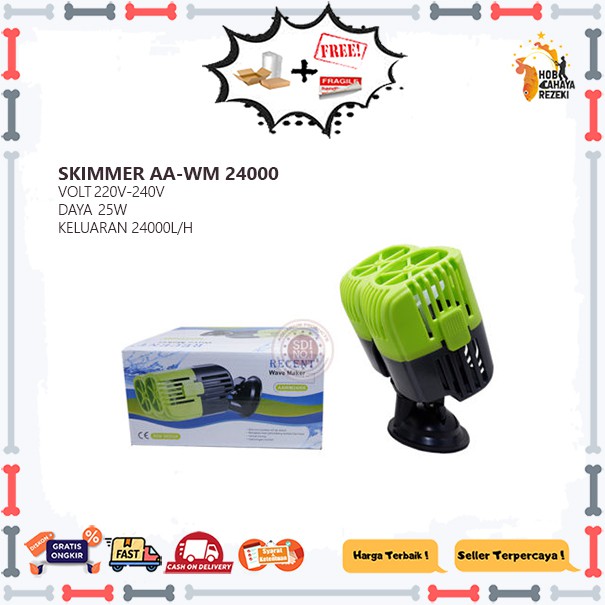 WAVE MAKER AQUARIUM RECENT AA WM 24000 PEMBUAT GELOMBANG