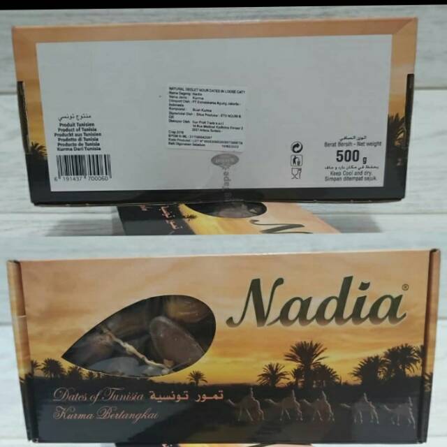 

Kurma Tangkai NADIA dates tunisia 500gr