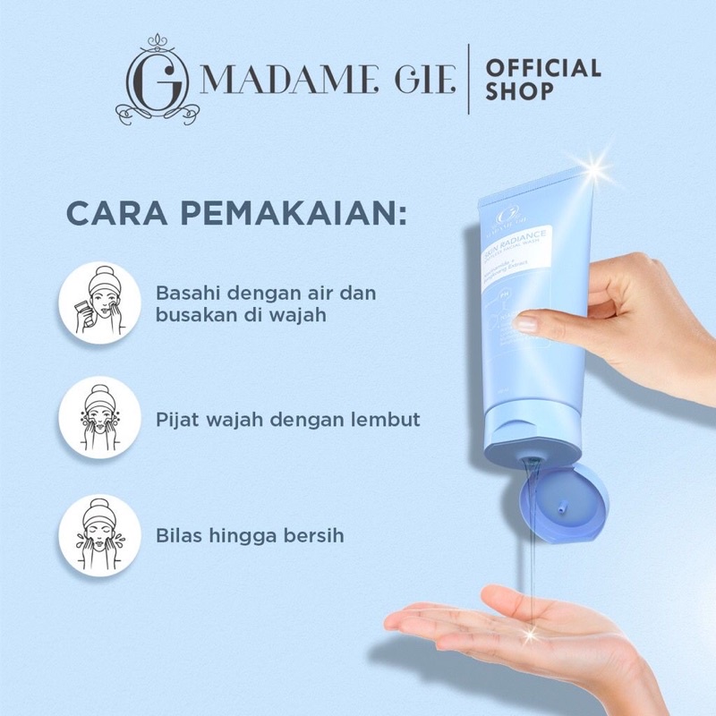 LIZBEAUTY - Madame Gie Skin Radiance Spotless Facial Wash Niacinamide - Skincare Pembersih Wajah