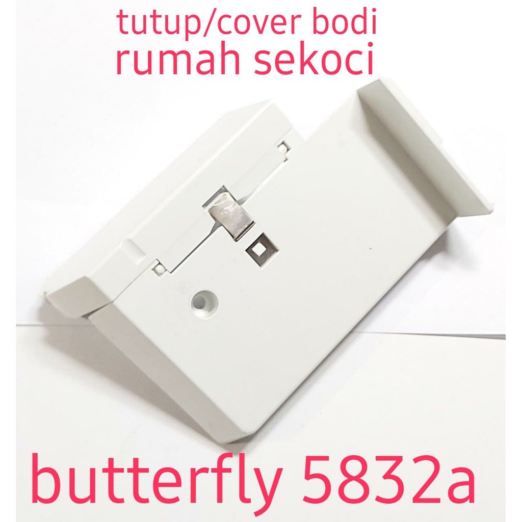 tutup/cover rumah sekoci/hook mesin jahit portable butterfly model jh5832a dan singer 3232