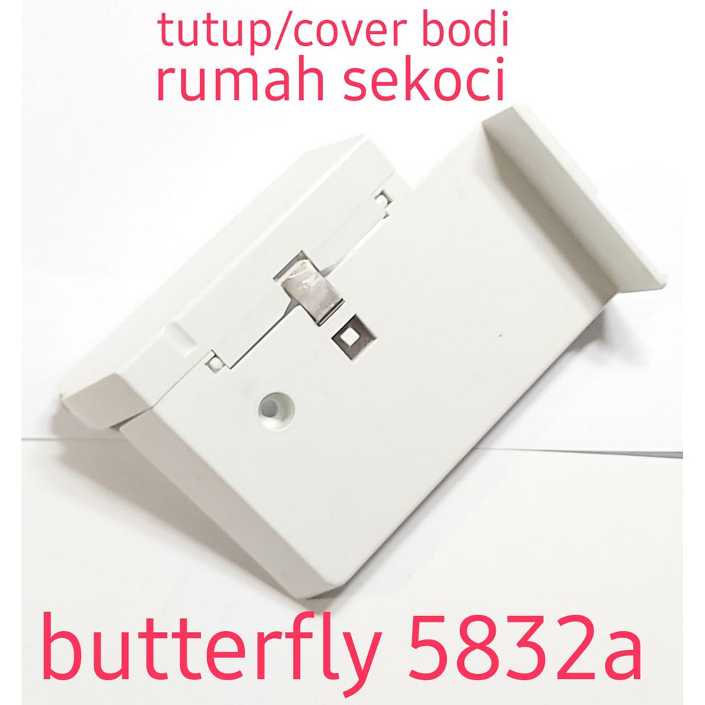 tutup/cover rumah sekoci/hook mesin jahit portable butterfly model 583a dan singer 3232