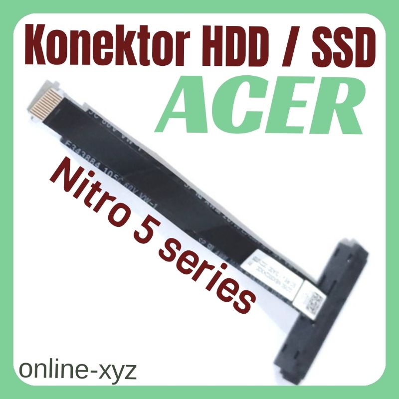 Kabel Konektor Sata Hdd ssd kit ACER Nitro 5 AN515-51 52 53 54 55 56 57 58 intel core i7 i5 ryzen 3 