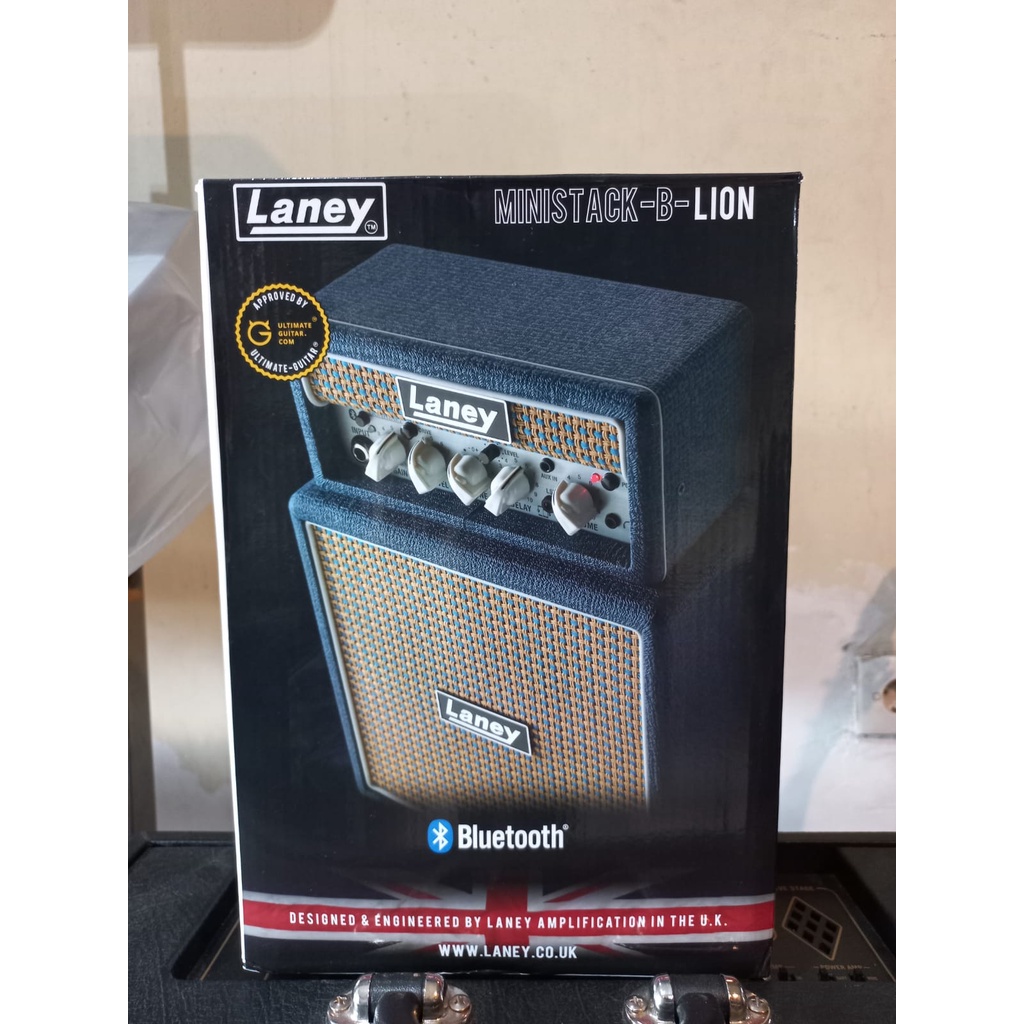 AMPLY Guitar Laney MINISTACK - Bluetooth Battery Powered