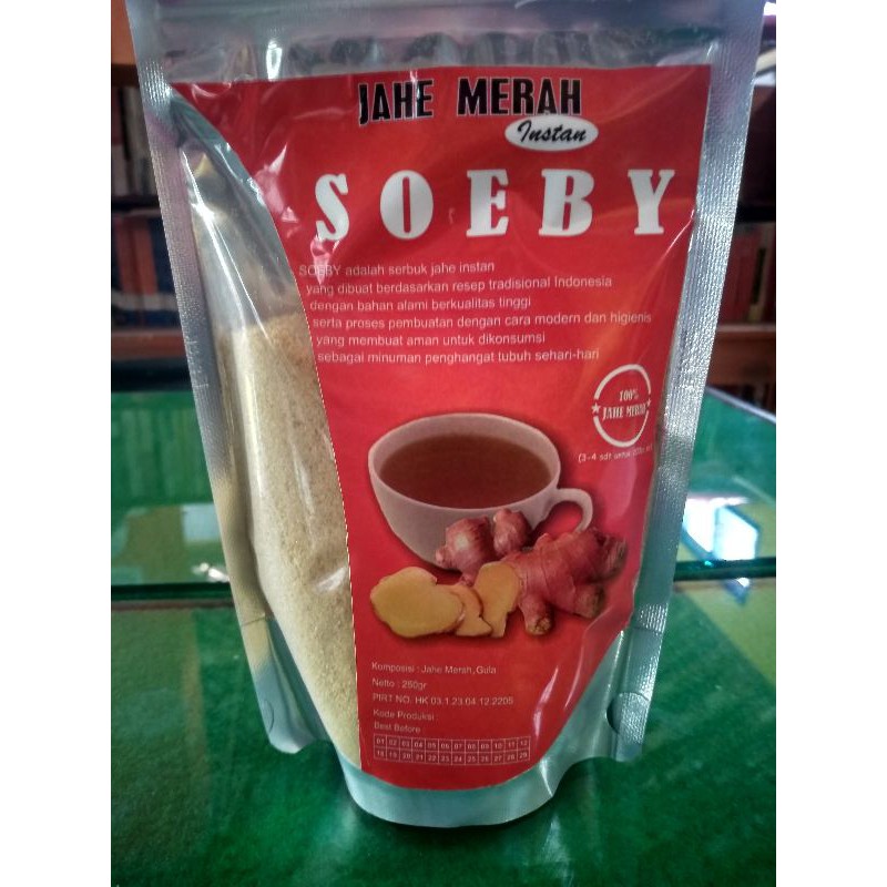 Jahe Merah Instan Soeby Shopee Indonesia