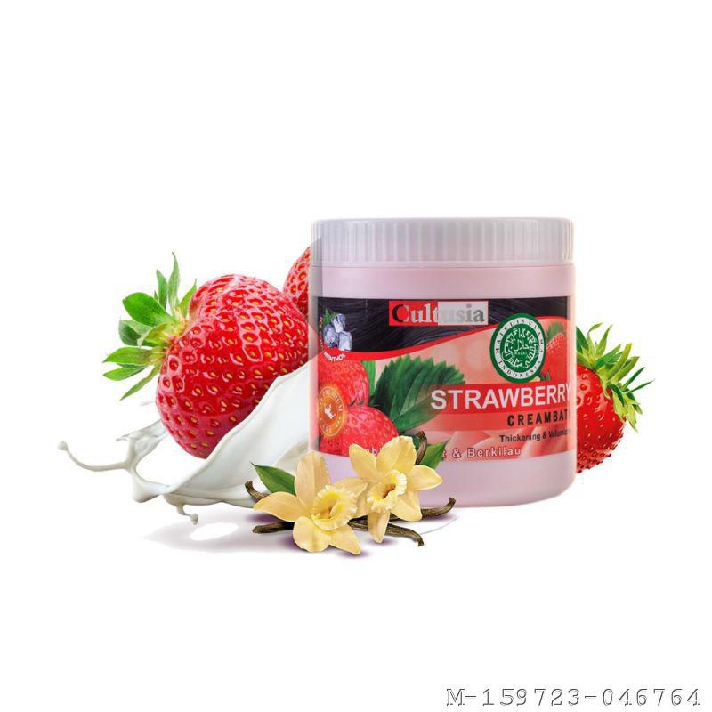 PERAWATAN RAMBUT CALCUSIA CREMBATH ALL VARIAN VNEE-128Variasi：lidah buaya, gingseng, strawberry, avo