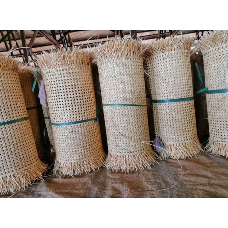 WEBBING ROTAN ANYAMAN ROTAN LEMBARAN DEKOR METERAN