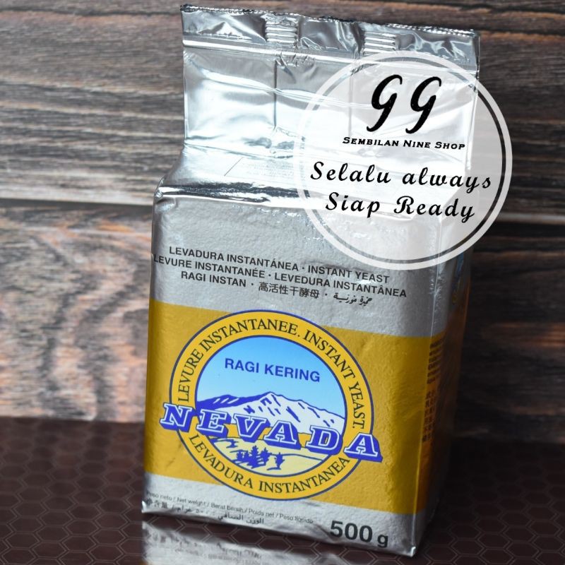 Ragi Kering NEVADA Dry Yeast 500 Gram Ragi Instant Ragi Roti
