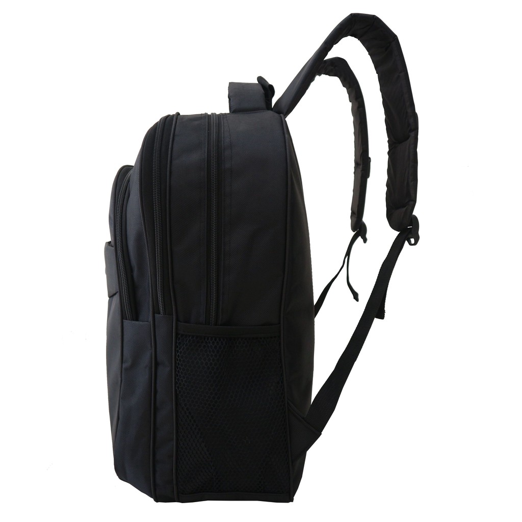 ANEKA - Tas Ransel Pria Fashionable Polo Besar Warna Hitam Bonus RAINCOVER Backpack Cowok Stylish Sekolah Kuliah Kerja Tas Elegant Murah Bahan Tebal Awet Terlaris Kualitas Terbaik