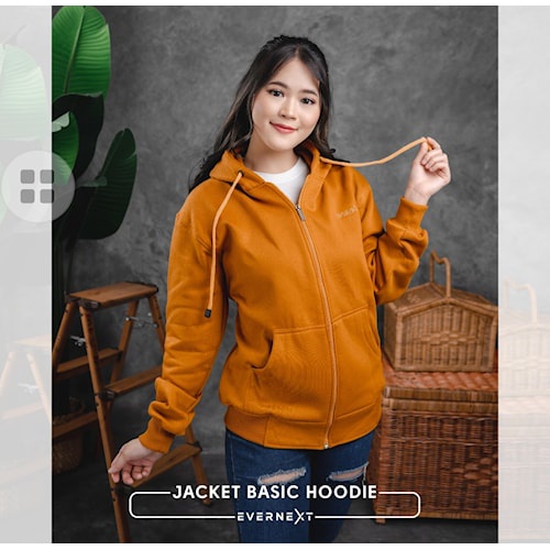 Hoodie Zipper Wanita Polos Jaket Sweater Hodie Distro Jacket Hoody Cewek JW 2