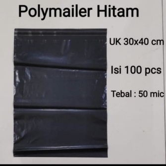 

Polymailer uk 30x40 (100pcs) Plastik Packing Lem Olshop