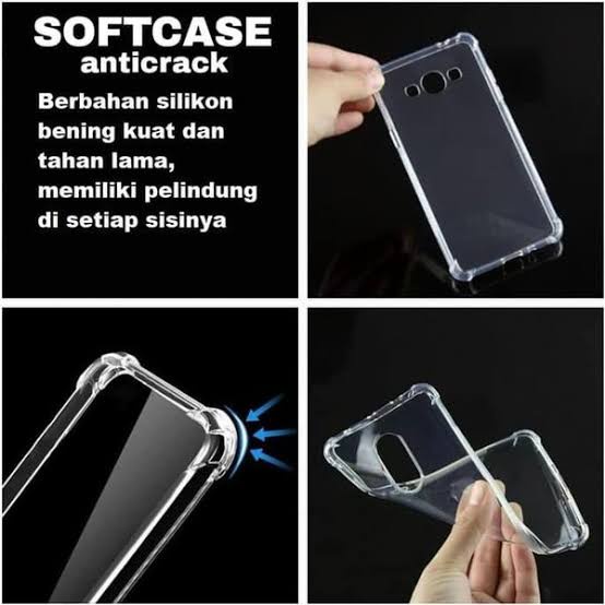 SOFT CASE ANTI CRACK BENING SAMSUNG A02 / M02