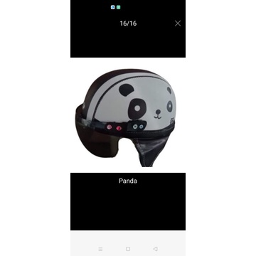 Helm anak Sincan SNI lucu