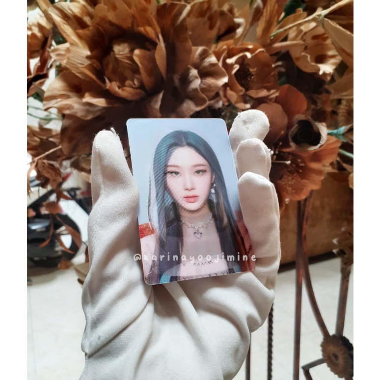 LENTI SYNK DIVE GISELLE WINTER NINGNING KARINA AESPA SAVAGE PC PHOTOCARD POCA LENTICULAR DIGIPACK VE