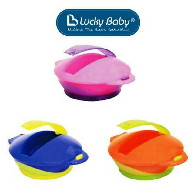 Lucky Baby Astro Feeding Bowl With Spoon / Tempat Makan