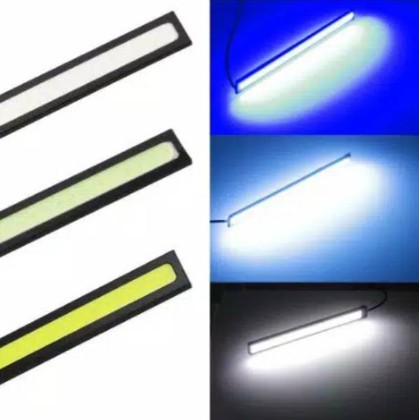 LED DRL 17 cm COB - lampu DRL 17cm bumper mobil racing universal