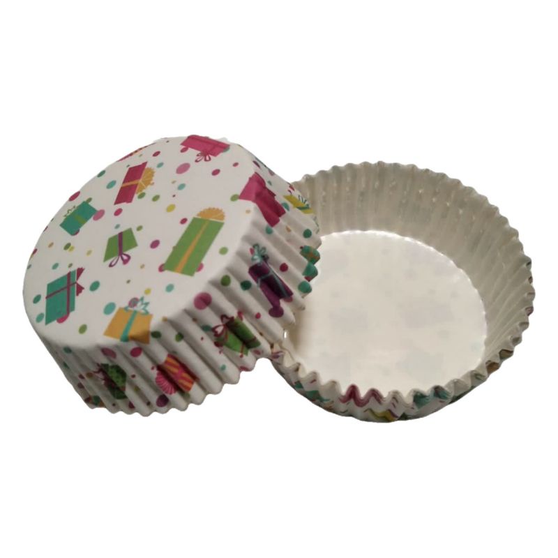 cup roti laminasi bulat 8 cm isi 200 ( kado )