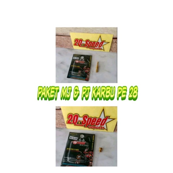 paket main jet dan pilot jet karbu pe 28