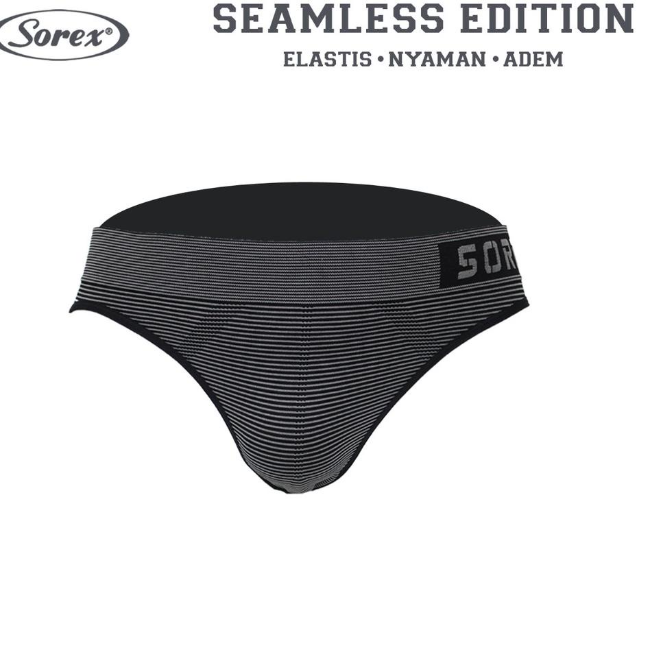 Keluaran Terbaru.. ( 1 Kotak isi 2 Pcs ) Sorex Sport Cd Seamless Edition Men Anti Nyeplak CD Lk M 38