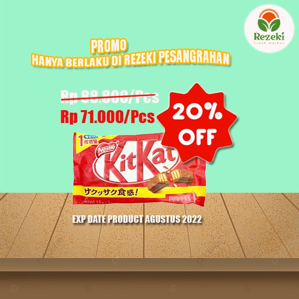 

KITKAT ORIGINAL MILK CHOCOLATE BAR [163 GR]