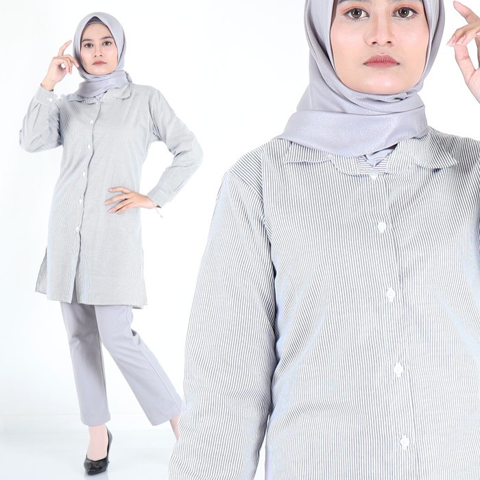 Laila Tunik Atasan Wanita Baju Tunik Remaja Muslim Wanita Kekinian 2020 Murah Terbaru Polos Tunic