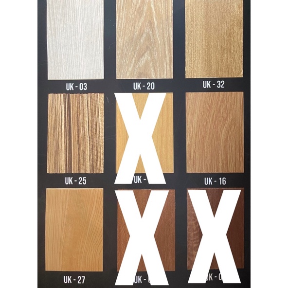 Pvc sheet dekosit decosheet supercon pelapis lemari furniture alas foto kayu