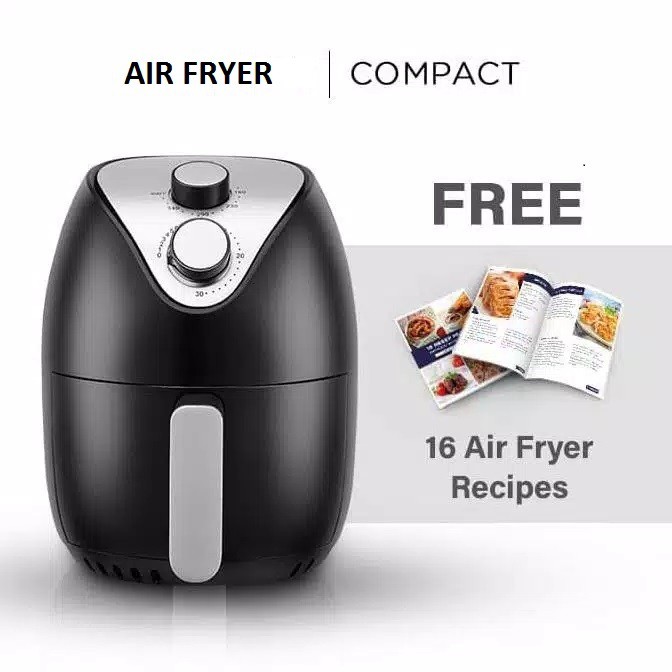 [TERMURAH] Air Fryer Compact 1000 Watt Goreng Tanpa Minyak