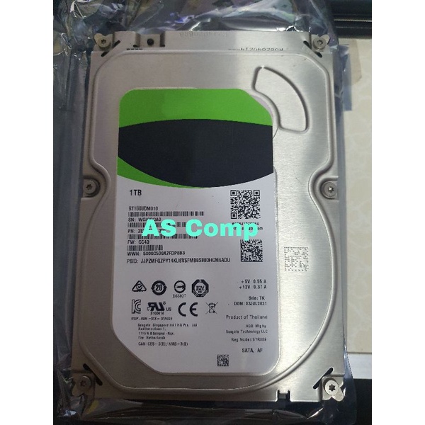 Harddisk 1TB internal PC / CCTV