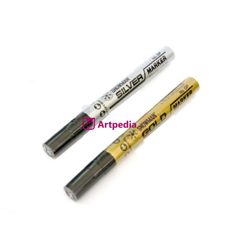 

Spidol Snowman Marker Kecil (Permanent type ink) / Spidol permanen / permanent marker