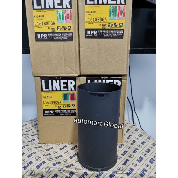 Liner dutro 125ht 130ht merk NPR JAPAN 4PC