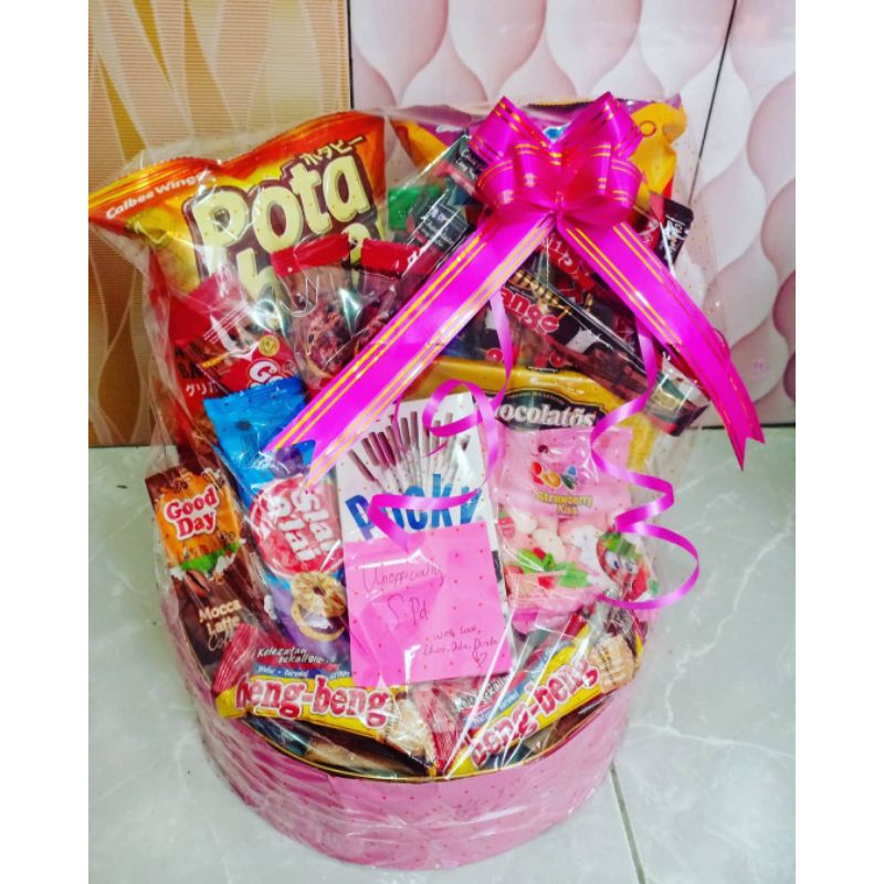 Parcel snack/Parcel makanan wisuda