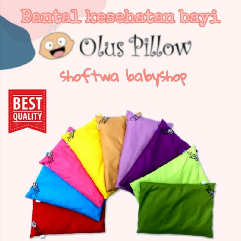 Olus Pillow Bantal Kesehatan Bayi / anti peyang