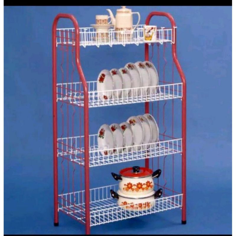 TERMURAH  RAK PIRING MASTER COATING BESI PLASTIK AMAN AWET BERKUALITAS TERBAIK BEST SELLER PANJANG 7