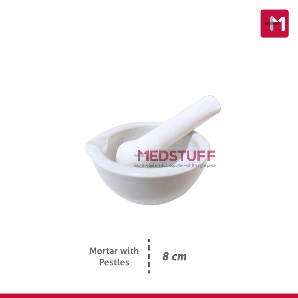 Mortar Stamper Onemed 8cm Mortar 8cm Onemed Mortar Onemed 8cm Lumpang Alu Alat Penumbuk Obat